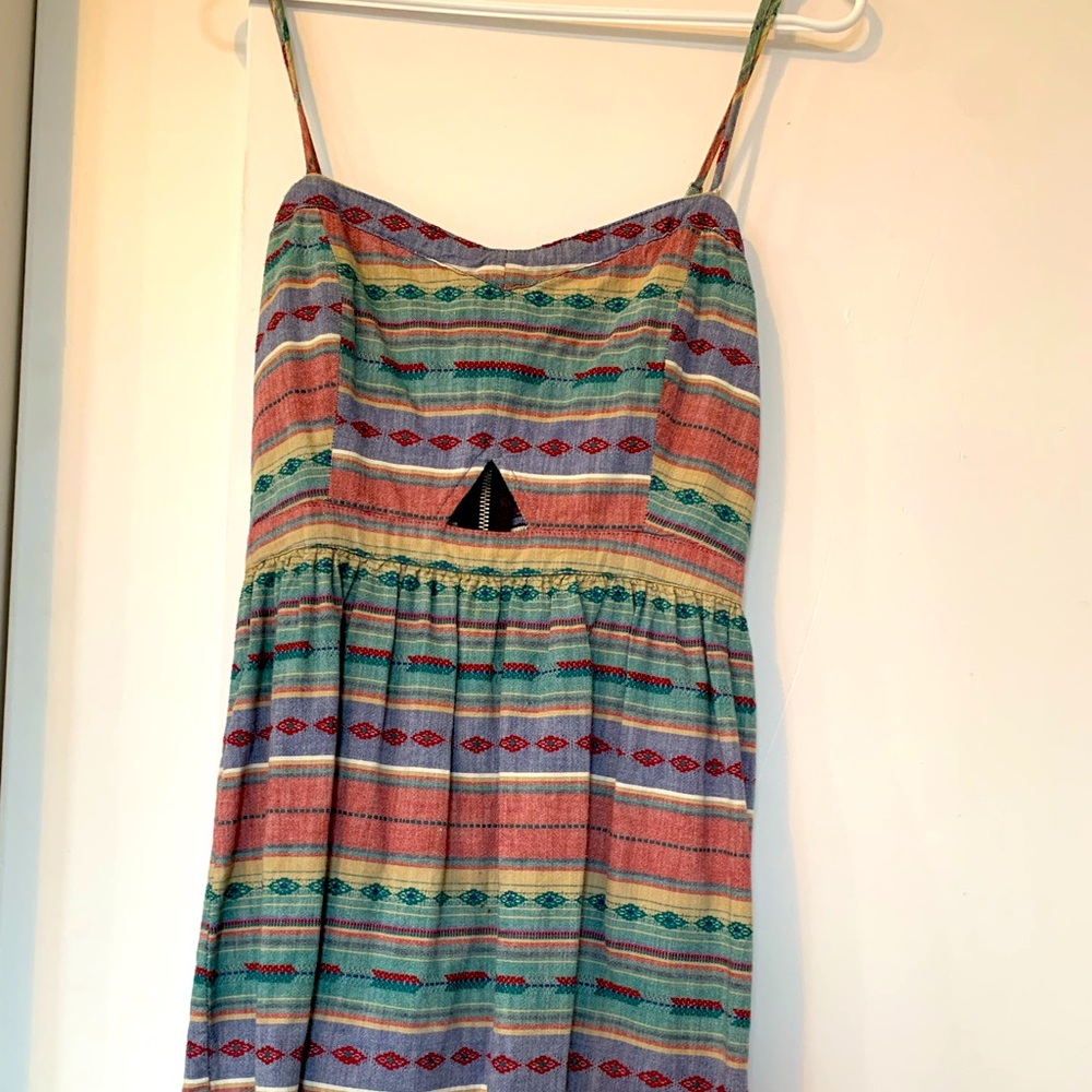 Vans sundress with peep-hole front